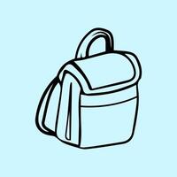 simple bag icon symbol design vector