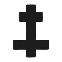 Simple Christian Cross Graphic vector