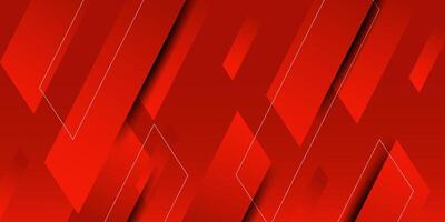 Abstract modern 3D background with colorful red design. Overlapping square pattern. Cool design. Eps10 vector