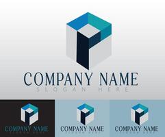 This creative logo concept draws on technology themes to create a memorable identity for corporate ventures. vector