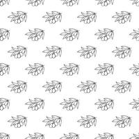 Seamless pattern with olive branches for decorative print, wrapping paper, greeting cards, wallpaper and fabric 5 vector