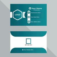 Modern And Professional Business Card Design vector