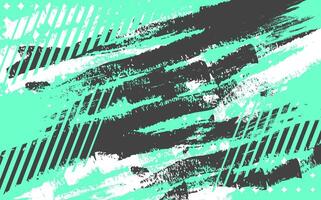Dynamic Abstract Pattern with Bold Strokes and Vibrant Green Hues vector