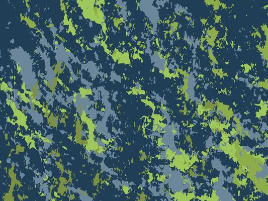 Abstract Pattern Featuring Blue and Green Splatter Streaks on Textured Background