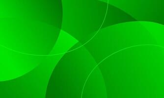 green curve abstract background vector