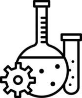 Experiment Illustration Icon vector