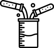 Mixing Chemical Illustration Icon vector