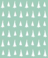 Pattern of sketch many spruce trees vector