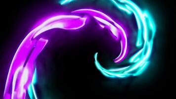 Colorful Light Trails Footage Creating Dynamic Visual Effects video