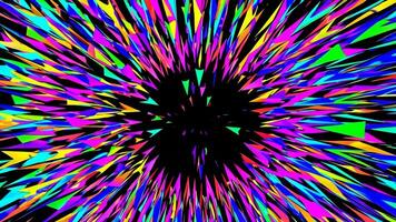 Vibrant Colorful Abstract Footage with Dynamic Motion Effects video