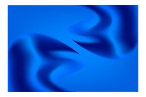 Blue gradient wave mesh background wallpaper template vector