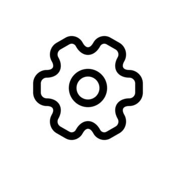 ajuste icono sencillo vector