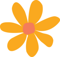 flower cartoon for decoration png