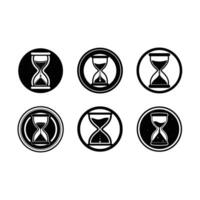 Screen Time Icon and Linocut Silhouette Design for Digital Usage vector