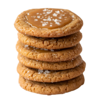 Delightful Sugar Cookies Stacked for Unique Presentations png