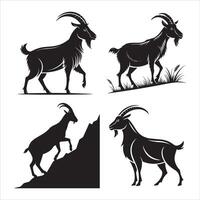 Goat Silhouette Design vector