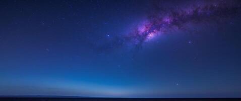azul noche y estrellado , Copiar espacio concepto para fondo de pantalla o antecedentes foto