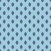 Seamless blue geometric line pattern. Good for wallpaper, cover, wrapping paper, textile, background, decor. vector