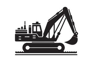 High Resolution Dredger Silhouette Vectors for Digital Use