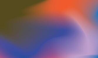 Smooth and blurry colorful gradient mesh background. vector