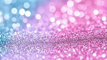 Blurred Bokeh background glittery different colors combinations. An aesthetic Bokeh background holographic photo