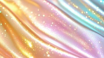 Blurred Bokeh background. different combinations. An aesthetic Bokeh background holographic photo