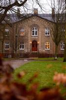 Landskrona school Sweden portrait folkskola photo