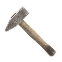 3d Old Hammer on Transparent Background png