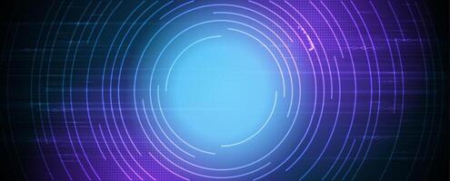 a purple and blue background with a circular shape vector