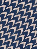 a blue and white pattern with a zigzag pattern vector