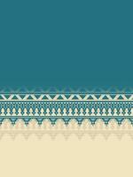 an ornate blue and white border with a pattern vector