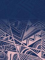 a blue and pink background with geometric shapes vector