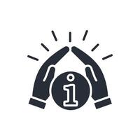 inform icon. .Editable stroke.linear style sign vector