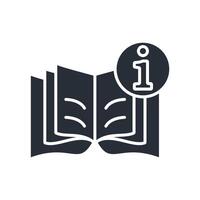 Instruction icon. .Editable stroke.linear style sign for use web vector