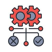 testing icon. .Editable stroke.linear style sign vector