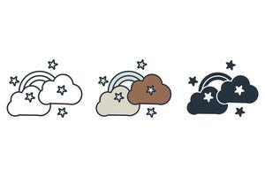 imagination icons isolated on White Background vector