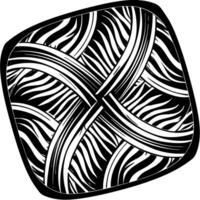 Modern Artistic Abstract Line Pattern Graphic Silhouette for Home and Fashion Decor vector