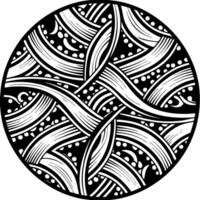 Abstract Graphic Silhouette Texture Line Pattern Design for Textile vector