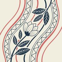 Graphic Line Pattern Texture for Textile Design and Creative Projects vector