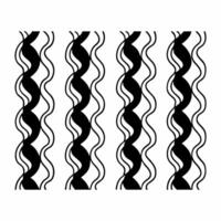 Stylish Abstract Texture and Line Graphic Pattern Textile Design vector