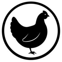 High-quality chicken logo for professional branding needs vector