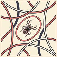 Stylish Abstract Line Pattern Texture for Fabric vector