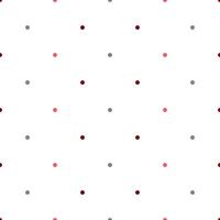 Seamless pattern of small multi-colored dots on a white background vector