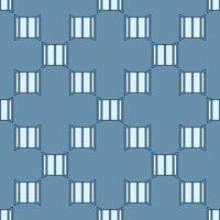 Opened Window colored seamless pattern vector