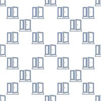 Opened Portal Freedom linear seamless pattern vector