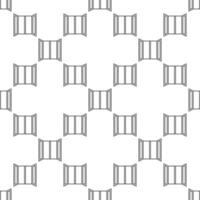 Opened Window outline seamless pattern vector