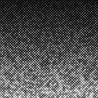 Black and white halftone square pattern background design vector
