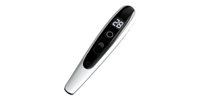 Digital thermometer with lcd display isolated on transparent background png