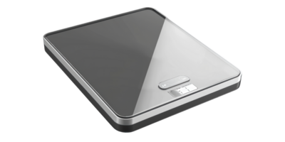 Digital weighing scale isolated on transparent background png