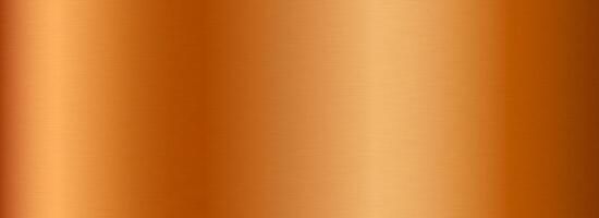 Bronze metallic gradient texture. Brass metal foil background. Wide shiny brown sheet for label, plate, sign, tag, print. Copper textured material surface. vector